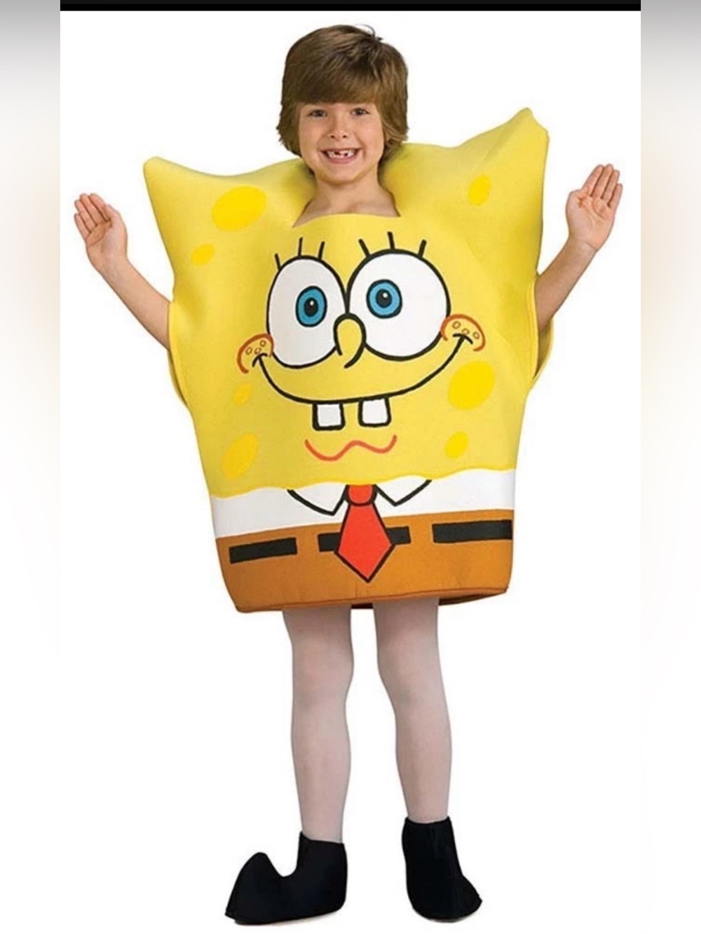 Nickelodeon SPONGEBOB SQUAREPANTS HALLOWEEN COSTUME Size XS (4-5